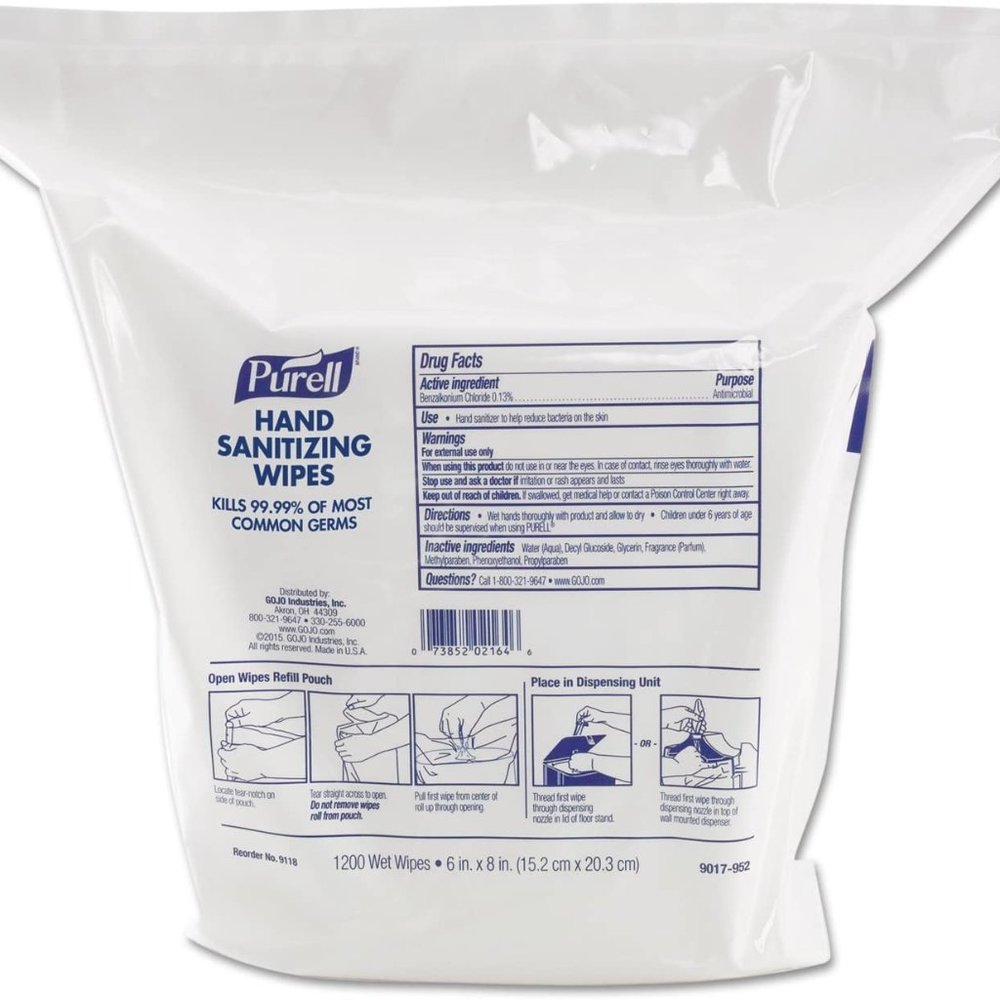 ll by GOJO 1200 ct Sanitizing Wipes EX…
